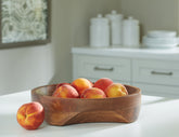 Prime Furniture - Ashley Furniture - Myrtewood Bowl - Bowl / Natural - A2000610
